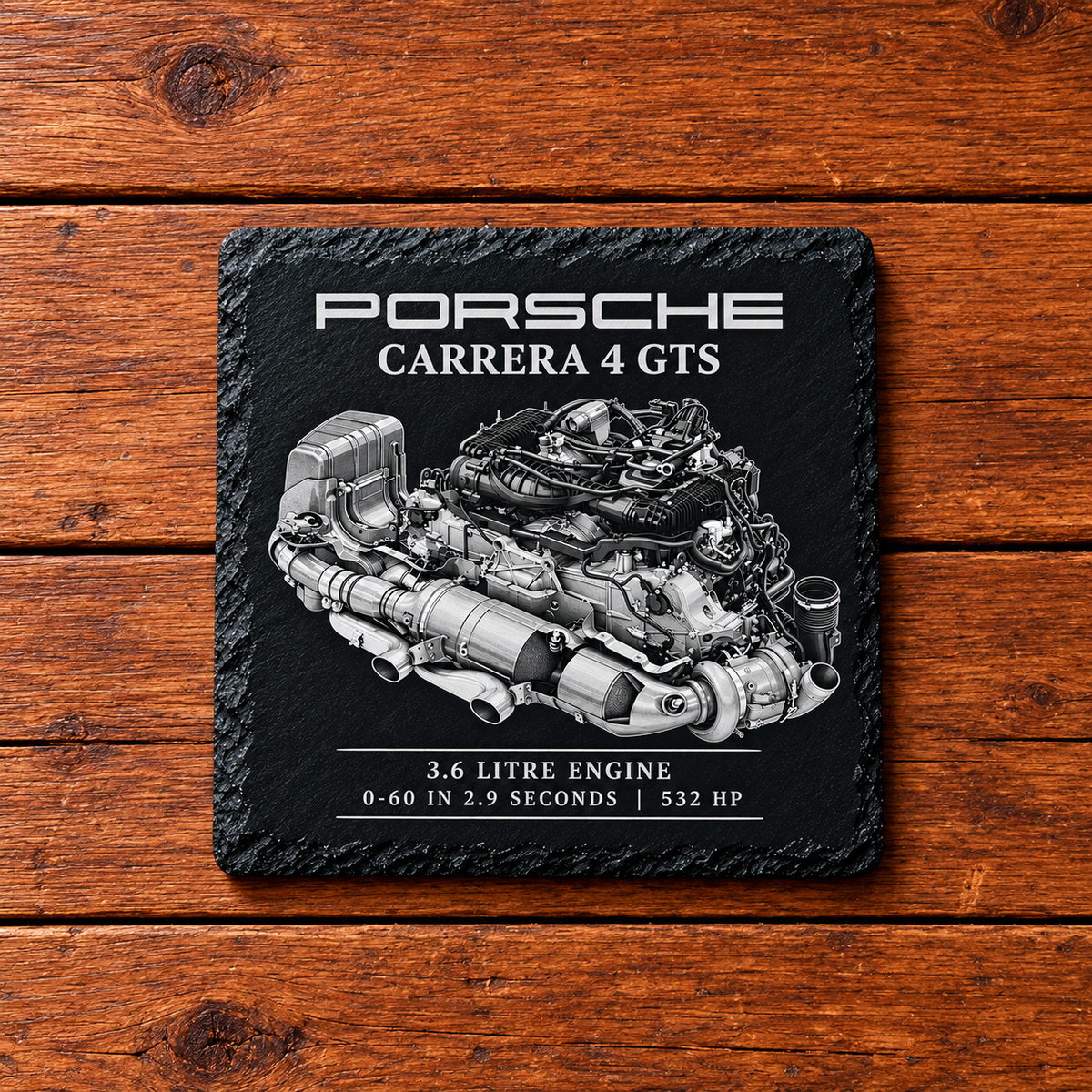 Porsche Coasters | 911 Carrera 4 GTS Coaster Set