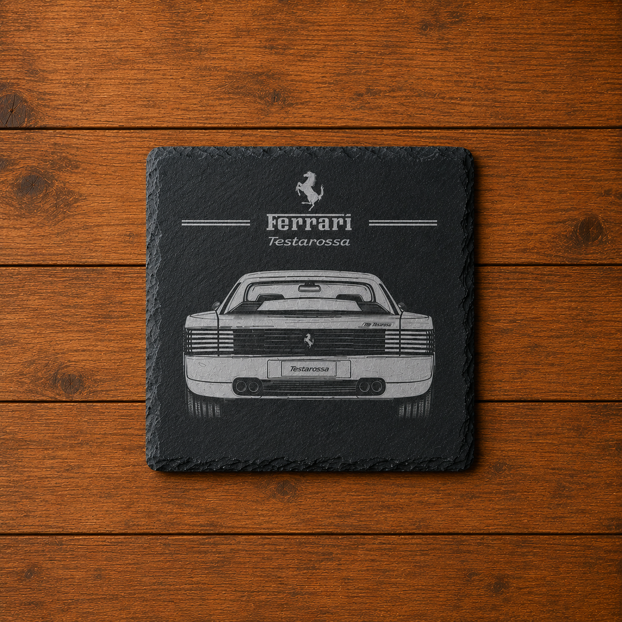 Ferrari Slate Coaster Set of 6