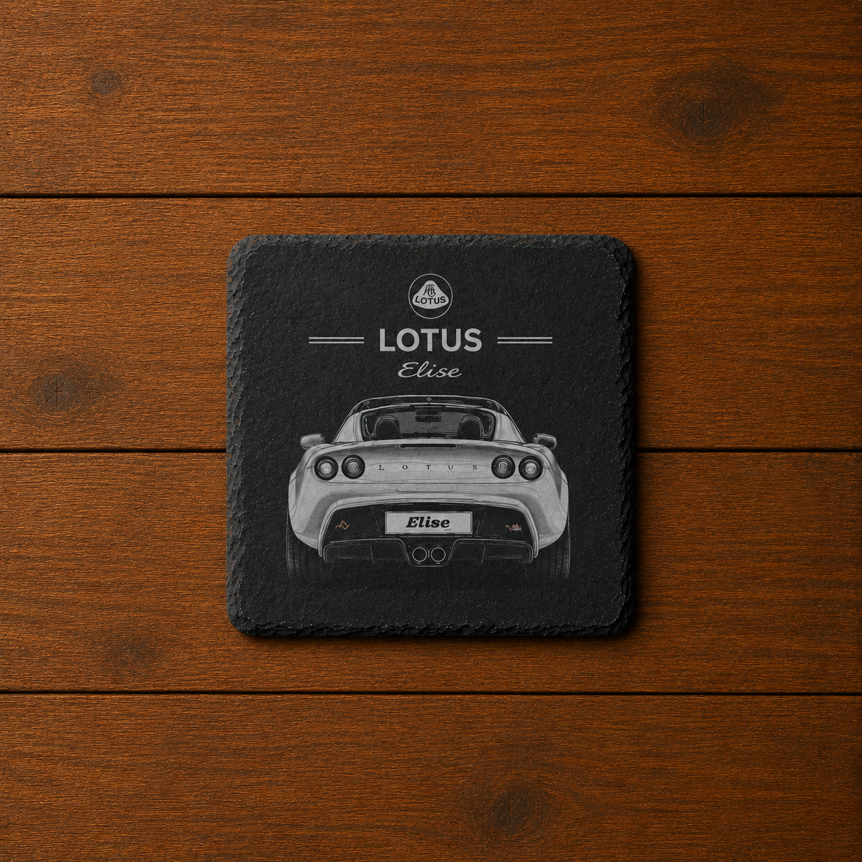 Lotus Slate Coaster Set of 6