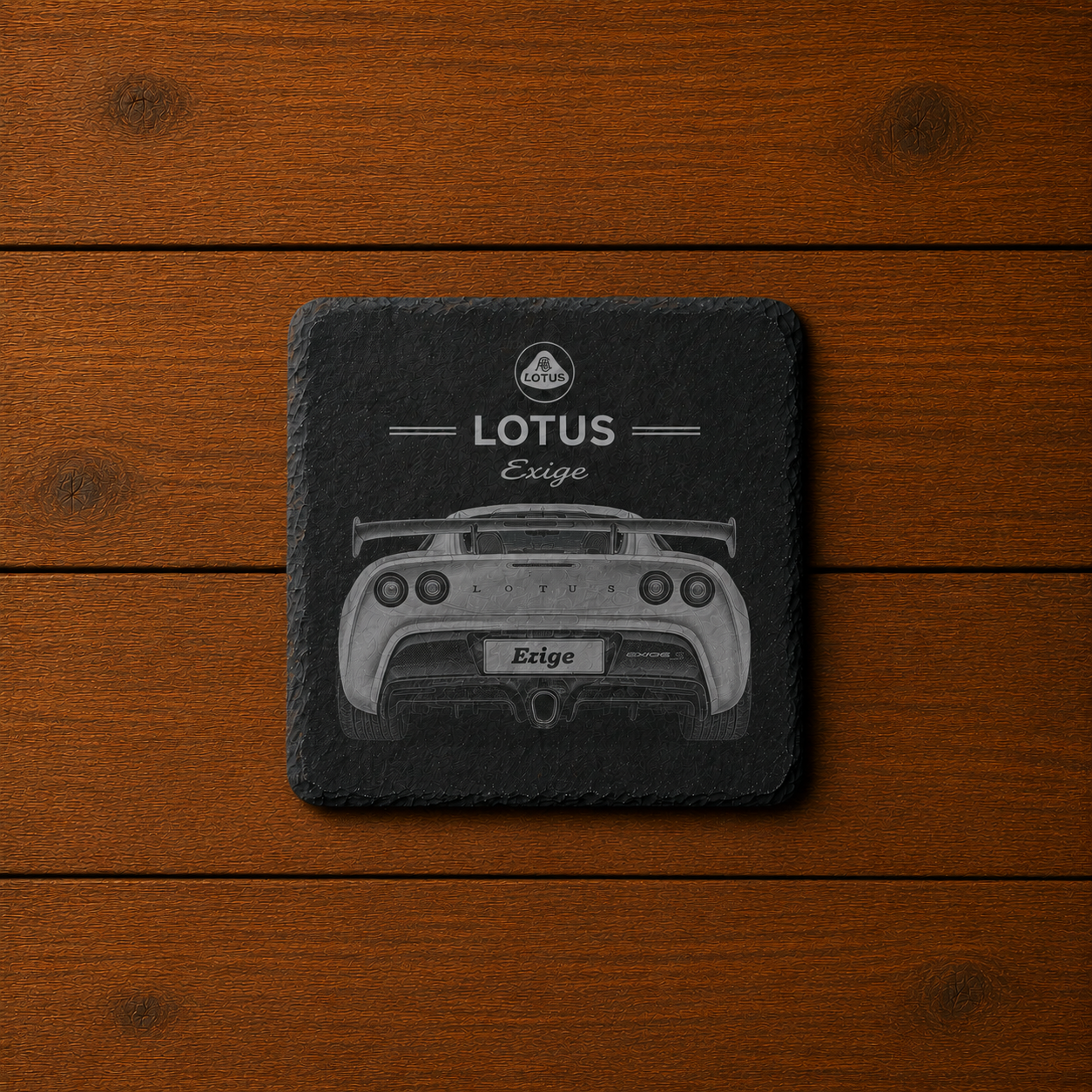 Lotus Slate Coaster Set of 6