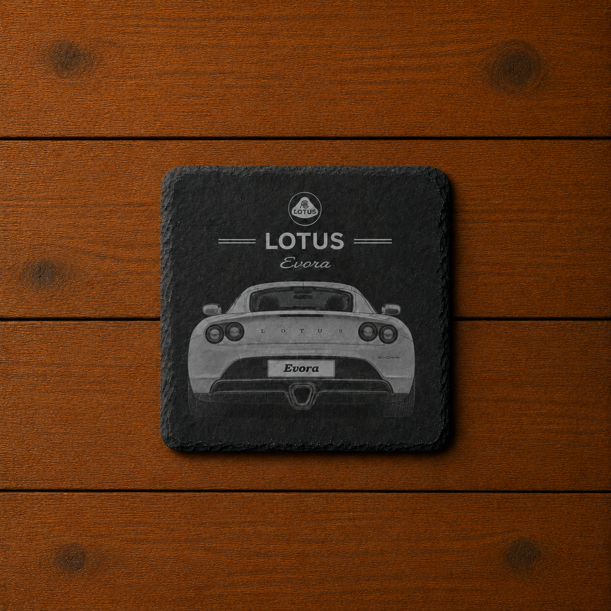 Lotus Slate Coaster Set of 6
