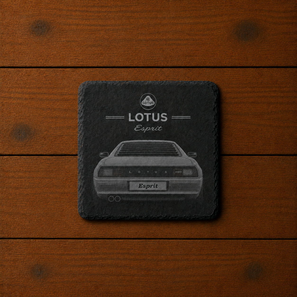Lotus Slate Coaster Set of 6