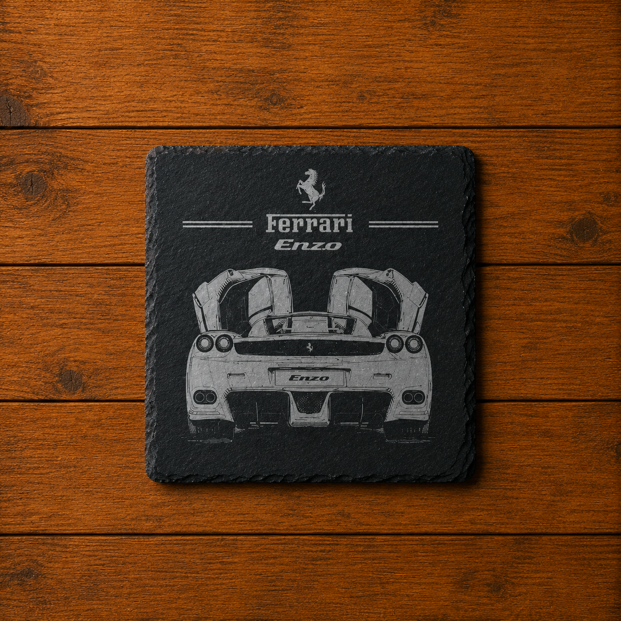 Ferrari Slate Coaster Set of 6