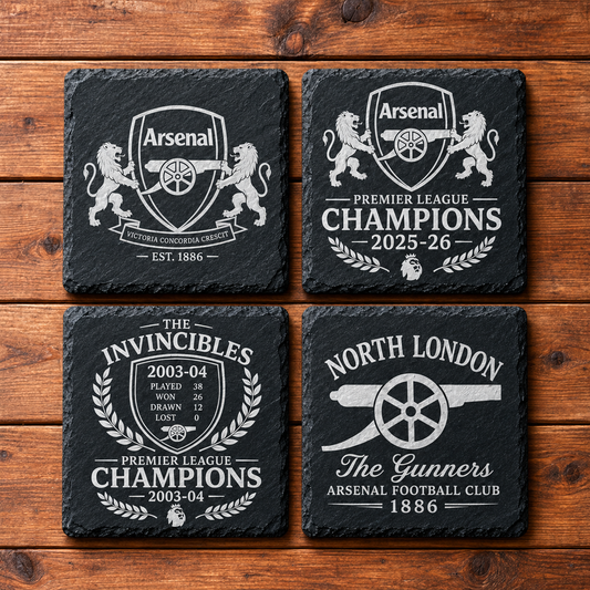 Arsenal FC Set of 4 Coasters