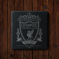 Liverpool FC Engraved Slate Coaster
