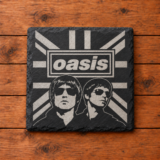 Oasis Coaster | Music Gift | Brothers