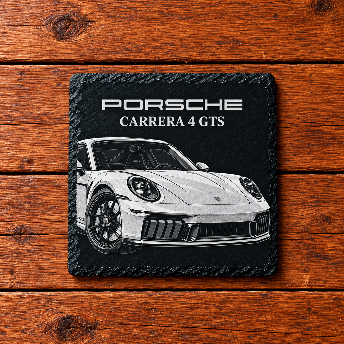 Porsche Coasters | 911 Carrera 4 GTS Coaster Set